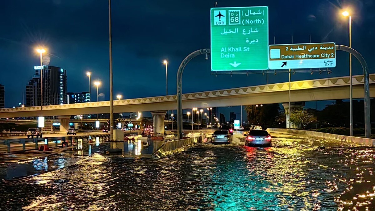 ドバイで大規模な洪水、１２時間で１年分の降雨