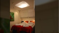 ソルトアンドシル・ホテル（スウェーデン）<br>室内は北欧らしいシンプルなデザインだ
