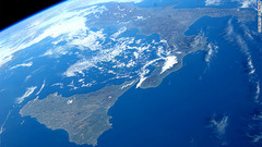 イタリア　　写真提供：ESA/NASA