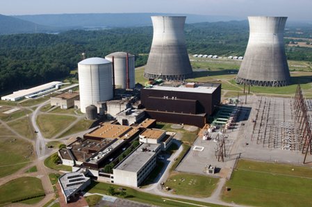 ベルフォンテ原子力発電所（写真提供ＴＶＡ）