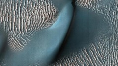 火星探査機で発見された細かい砂でできた砂丘