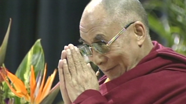 チベット仏教の最高指導者ダライ・ラマ１４世