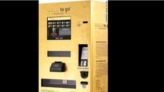 金の延べ棒などを販売する自販機「ゴールド・トゥー・ゴー」＝Gold to Go提供