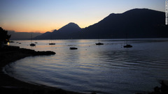 イタリア最大の湖、ガルダ湖はローマ帝国時代から観光地となっていた