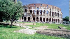 コロッセオ（イタリア・ローマ）　８０年に建造。観客約５万人を収容可能な競技場＝VITO ARCOMANO ITALIAN TOURIST BOARD提供