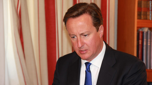 英国のキャメロン首相。英議会で同性婚を認める法案が成立した