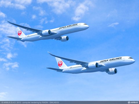 エアバスが日本航空と初の受注契約を結んだ＝エアバス提供