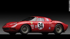 フェラーリ・２５０ＬＭ（１９６４）。１４３０万ドルで落札。サザビーズ主催の「自動車の芸術」オークションにおける最高額