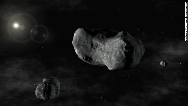 小惑星が地球に接近＝European Southern Observatory提供