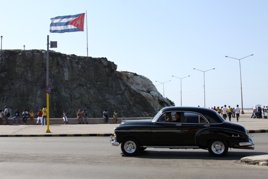 キューバのハバナ市内の様子