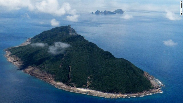尖閣諸島（中国名・釣魚島）。日中が領有権を主張している