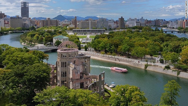 １９９６年に世界遺産に登録された広島の原爆ドーム＝政府観光局提供