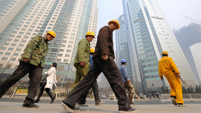 中国の７～９月期のＧＤＰ成長率は６年ぶりの低水準となった