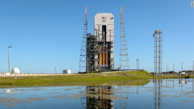 オリオンの打ち上げは延期に＝NASA提供