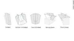 ソアリガミはプラスチックを折り紙のように折って使う＝SOARIGAMI提供