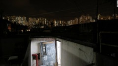 屋上からは香港の美しい夜景を楽しむことも
