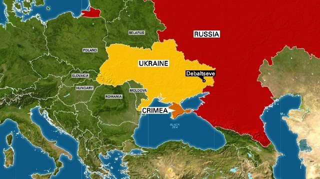 ウクライナ東部では親ロシア派と政府側の間で停戦合意が発効