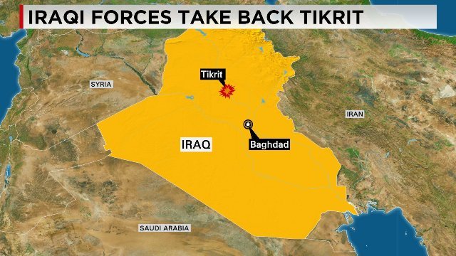 ＩＳＩＳから奪還したティクリートで略奪が横行しているという