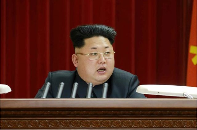 北朝鮮の金正恩第１書記＝労働新聞提供