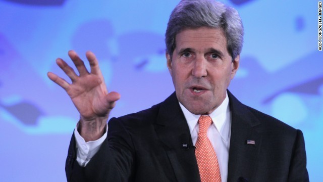 ケリー米国務長官。核問題をめぐるイランとの交渉は７日まで延長されることになった