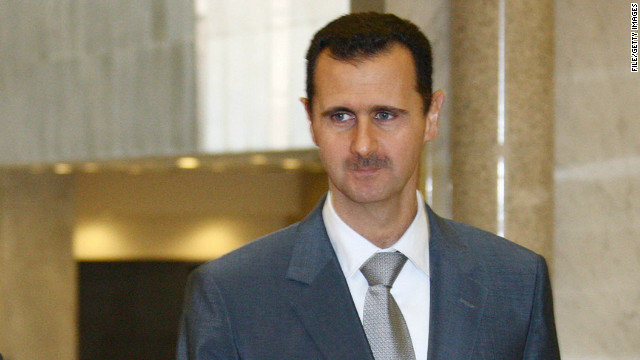 シリアのアサド大統領。イランからの融資を承認したことが報じられた