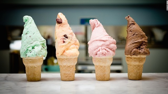 エラドと呼ばれるアイスクリーム。濃厚な味わいが特徴だ＝COURTESY KAINOS