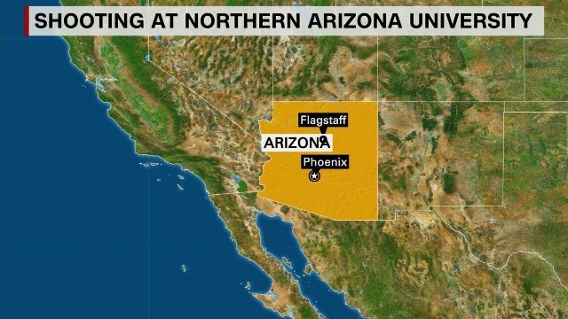 米アリゾナ州の大学で銃撃事件が発生