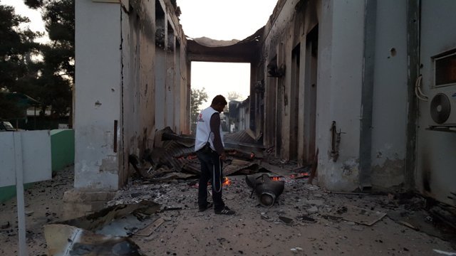 クンドゥズの医療施設が誤爆された＝MSF