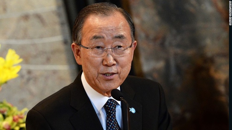 国連の潘事務総長。北朝鮮を訪問する予定はないという