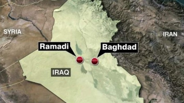 イラク軍がバグダッドの西に位置する要衝、ラマディの６割をＩＳＩＳから奪還した