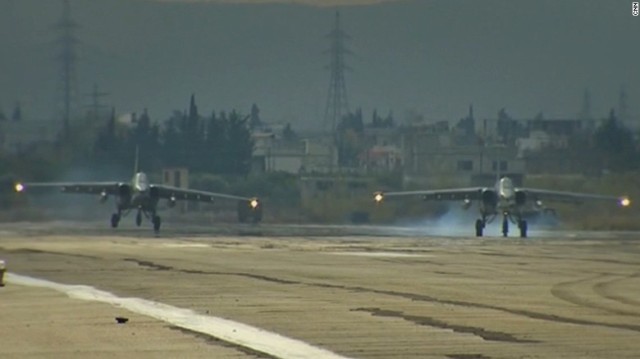 シリアに展開するロシア機