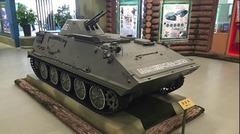 センター内に展示されている戦車