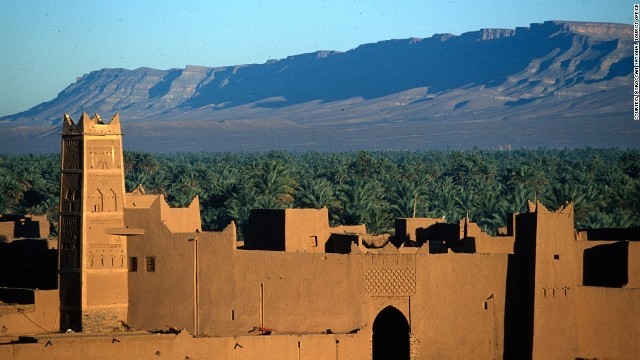 発電所はモロッコ中部のワルザザードに建設＝モロッコ観光局