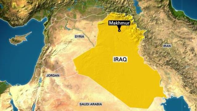 イラク北部マフムールの近郊の基地に米海兵隊が基地を開設