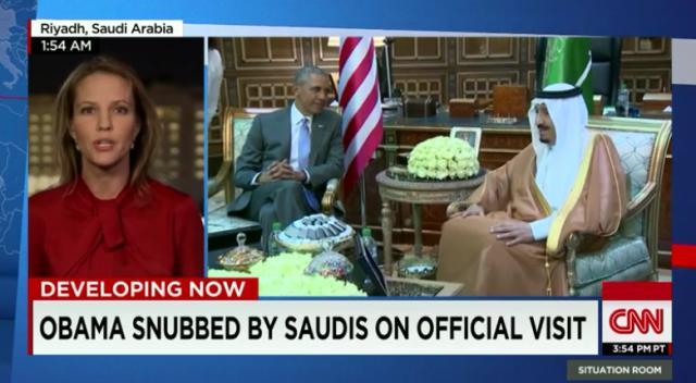 オバマ大統領とサウジアラビアのサルマン国王が会談