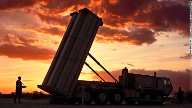 韓国への配備が取りざたされている高高度迎撃ミサイルシステム「ＴＨＡＡＤ」