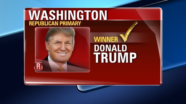 トランプ氏がワシントン州予備選で勝利