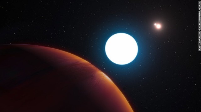 ３つの「太陽」を持つ惑星を発見