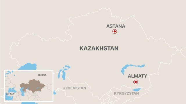 カザフスタンの最大都市アルマトイで、内務省の建物などを標的にしたテロ攻撃が発生