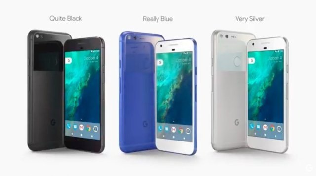 米グーグルが発表した新型スマートフォン「ピクセル」＝同社提供