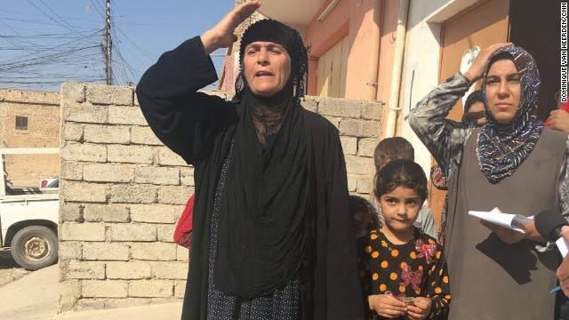 ＩＳＩＳがいなくなってうれしいと語る女性