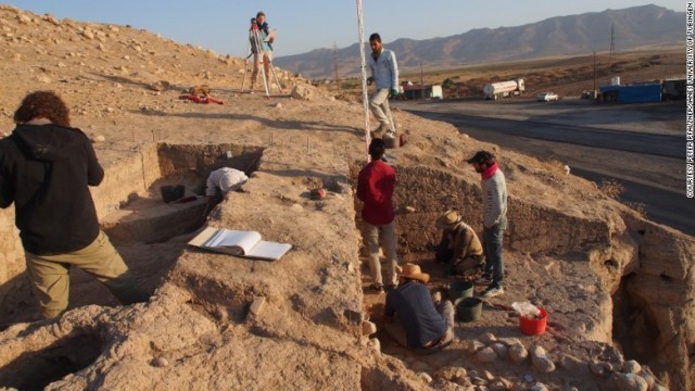 イラクで古代の都市の遺跡が見つかった