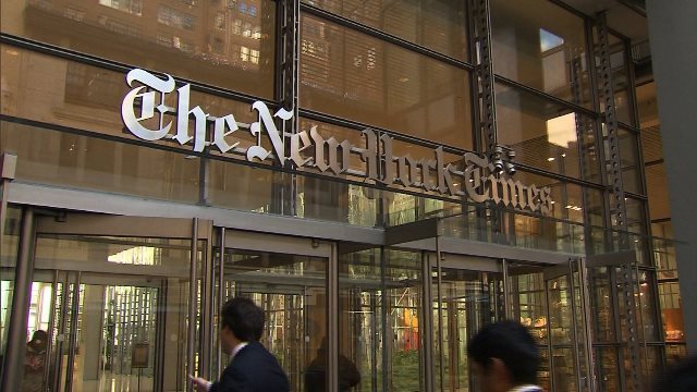 ニューヨーク・タイムズの読者数がトランプ氏のツイートのたびに急増しているという