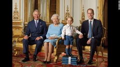 ４月１９日：英ロイヤル・メールが公開した英王室の写真。新しい記念切手に使われるという