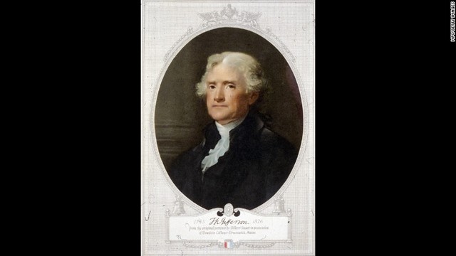 第３代大統領のトマス・ジェファーソンはフランス料理を好み、菜園も造った
