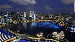 ４位：シンガポール。１６８７万人が訪問
