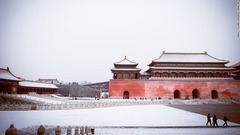 北京：紫禁城は１４２０～１９１２年の約５００年にわたり王宮として使われた。今は博物館となっている