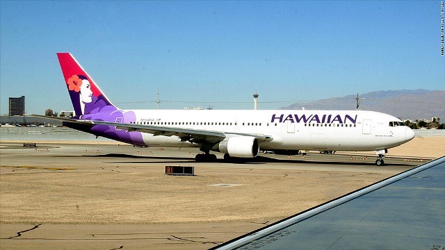 ハワイアン航空の機内で乗客が激高