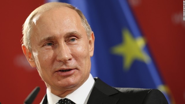 ロシアのプーチン大統領。五輪ボイコットは求めない考えを明らかにした