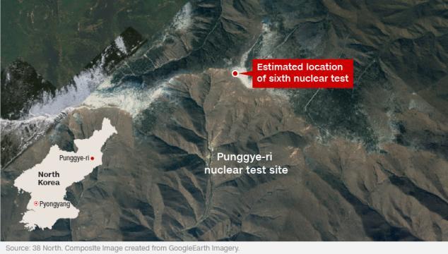 北朝鮮が豊渓里にある核実験場廃棄について作業計画を発表した